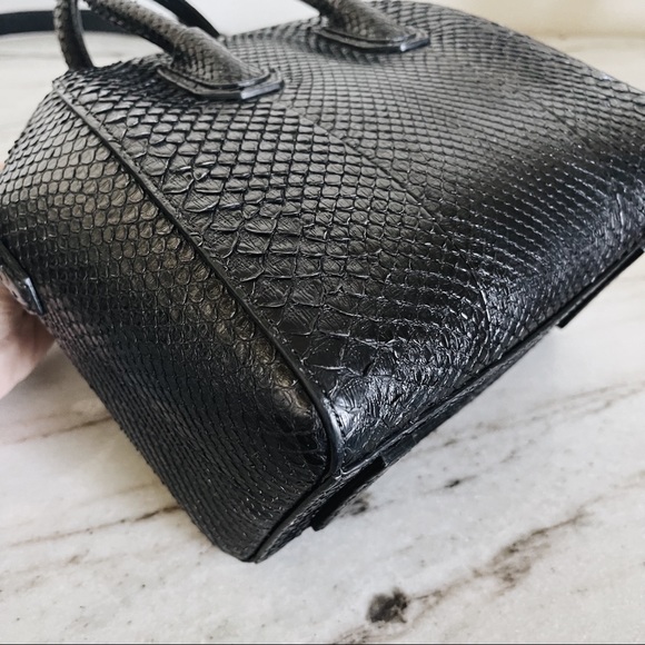 Givenchy Python and Leather Antigona Mini Bag - Picture 14 of 14